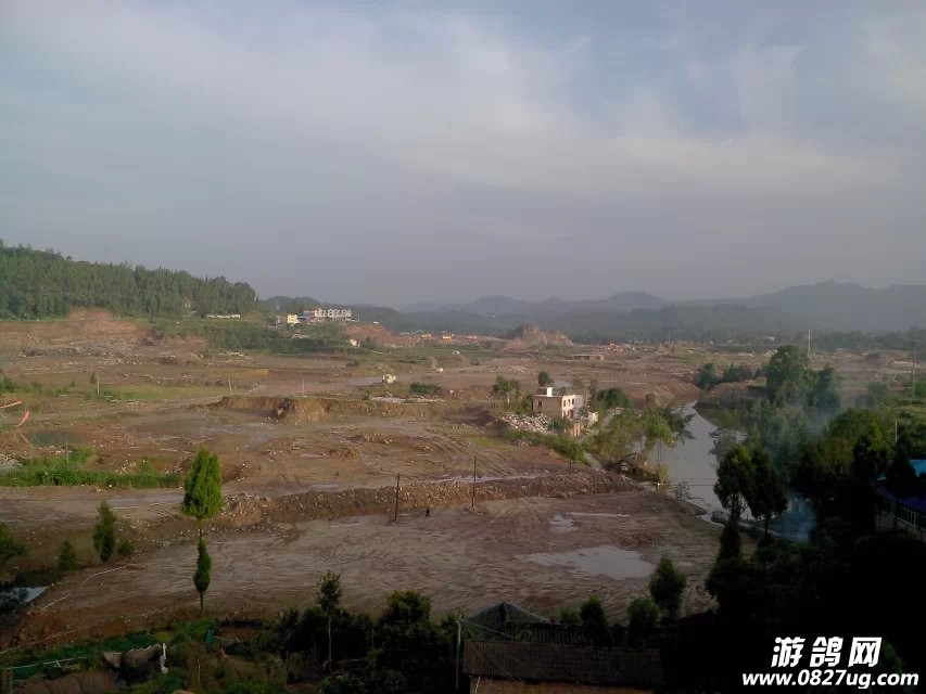 建设中的恩阳区柳林镇食品工业园区