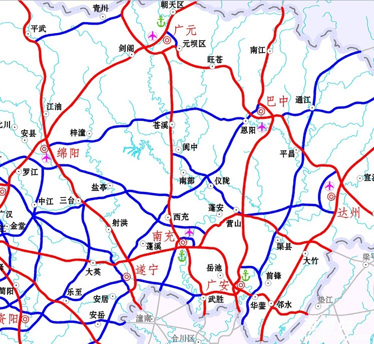 四川省高速公路网规划(2014